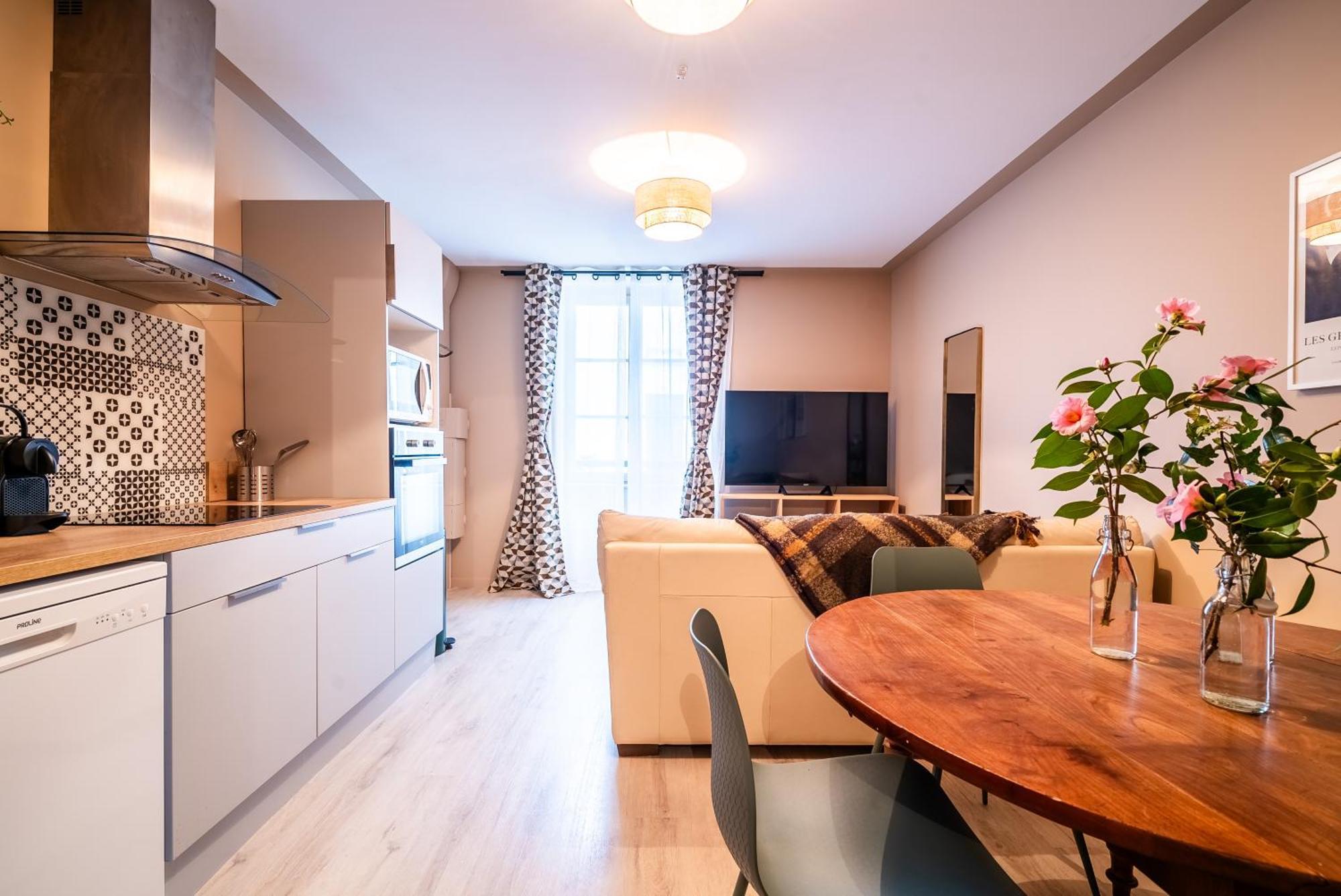 Mon Appart'Hotel - Gare De Limoges - Duplex 2 Chambres - Parking En Supp 外观 照片