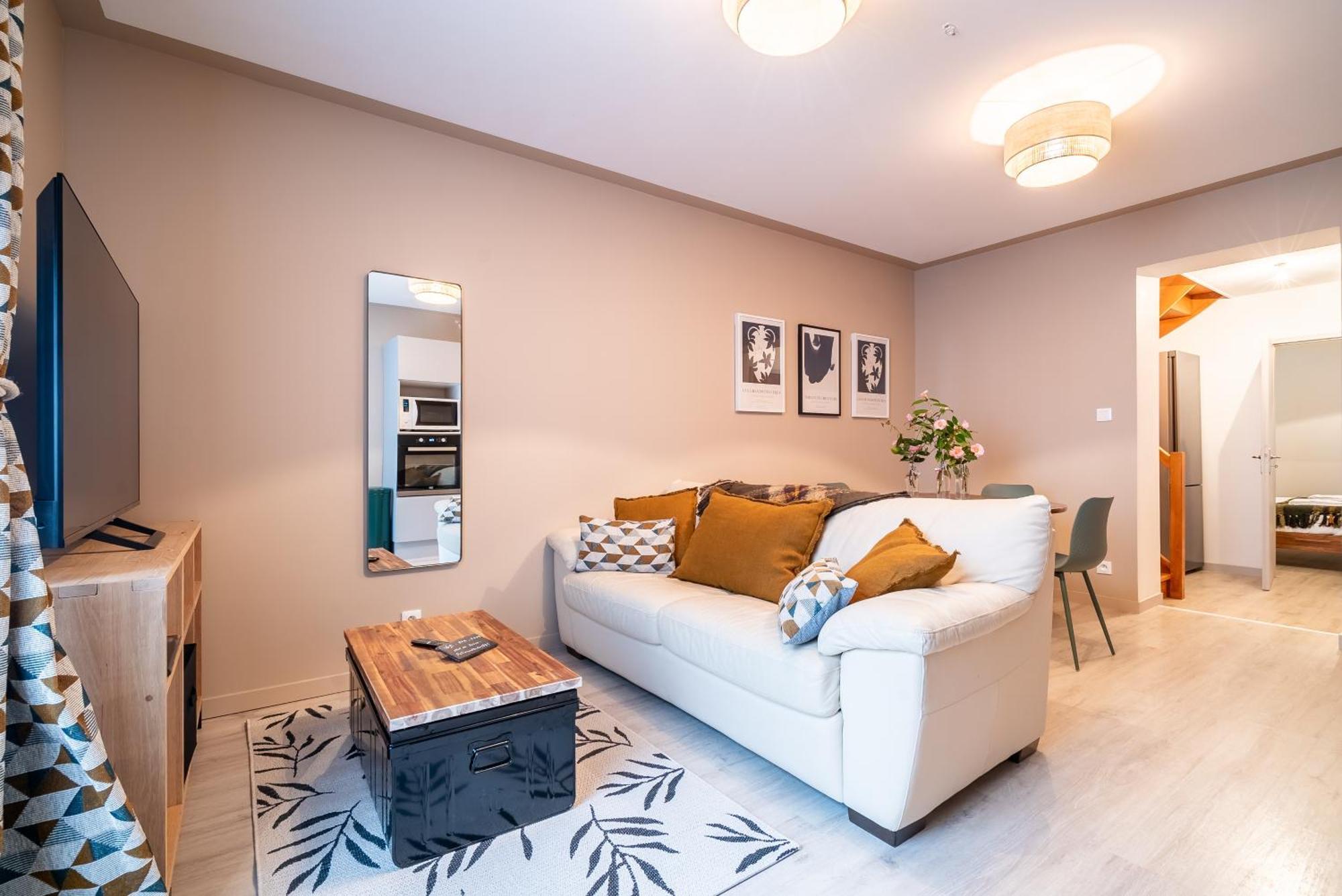 Mon Appart'Hotel - Gare De Limoges - Duplex 2 Chambres - Parking En Supp 外观 照片